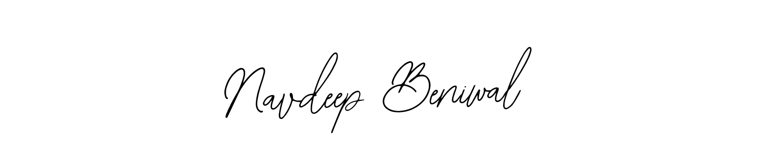 How to Draw Navdeep Beniwal signature style? Bearetta-2O07w is a latest design signature styles for name Navdeep Beniwal. Navdeep Beniwal signature style 12 images and pictures png