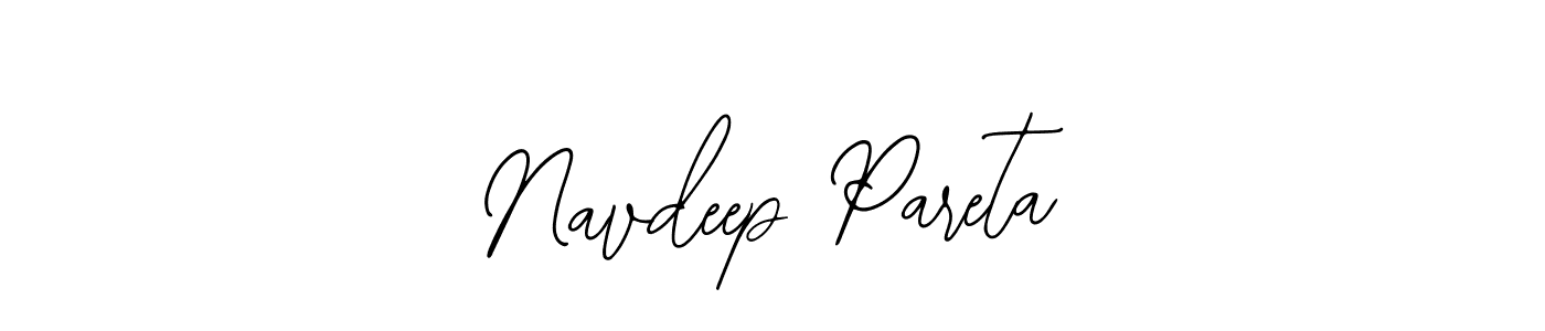 Also we have Navdeep Pareta name is the best signature style. Create professional handwritten signature collection using Bearetta-2O07w autograph style. Navdeep Pareta signature style 12 images and pictures png