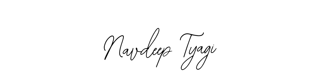 How to make Navdeep Tyagi signature? Bearetta-2O07w is a professional autograph style. Create handwritten signature for Navdeep Tyagi name. Navdeep Tyagi signature style 12 images and pictures png