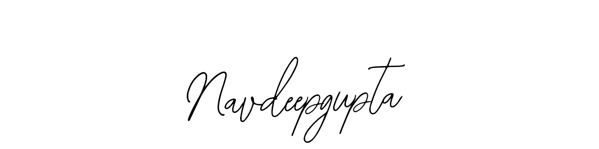 Design your own signature with our free online signature maker. With this signature software, you can create a handwritten (Bearetta-2O07w) signature for name Navdeepgupta. Navdeepgupta signature style 12 images and pictures png