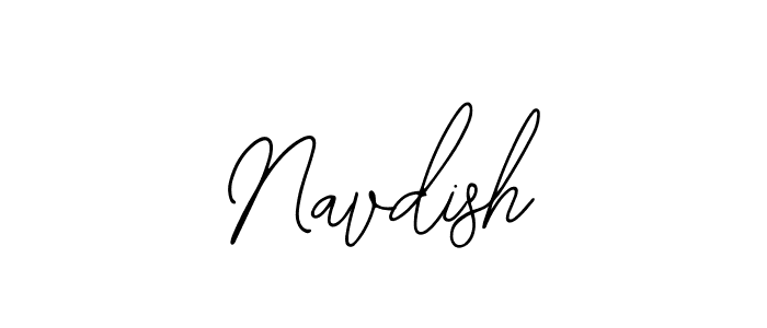 How to make Navdish name signature. Use Bearetta-2O07w style for creating short signs online. This is the latest handwritten sign. Navdish signature style 12 images and pictures png