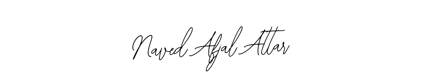 Create a beautiful signature design for name Naved Afjal Attar. With this signature (Bearetta-2O07w) fonts, you can make a handwritten signature for free. Naved Afjal Attar signature style 12 images and pictures png