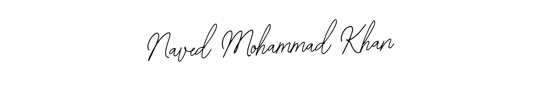 Also we have Naved Mohammad Khan name is the best signature style. Create professional handwritten signature collection using Bearetta-2O07w autograph style. Naved Mohammad Khan signature style 12 images and pictures png