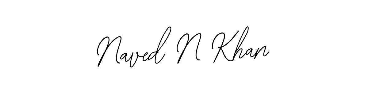 Bearetta-2O07w is a professional signature style that is perfect for those who want to add a touch of class to their signature. It is also a great choice for those who want to make their signature more unique. Get Naved N Khan name to fancy signature for free. Naved N Khan signature style 12 images and pictures png
