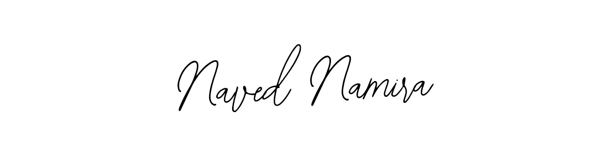 if you are searching for the best signature style for your name Naved Namira. so please give up your signature search. here we have designed multiple signature styles  using Bearetta-2O07w. Naved Namira signature style 12 images and pictures png