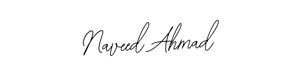 Design your own signature with our free online signature maker. With this signature software, you can create a handwritten (Bearetta-2O07w) signature for name Naveed Ahmad. Naveed Ahmad signature style 12 images and pictures png