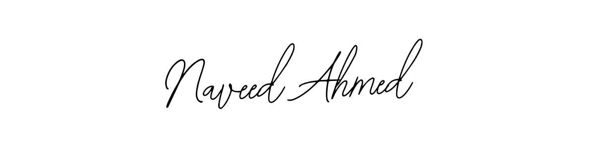 Make a beautiful signature design for name Naveed Ahmed. Use this online signature maker to create a handwritten signature for free. Naveed Ahmed signature style 12 images and pictures png