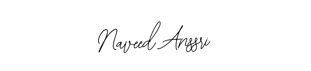 Make a beautiful signature design for name Naveed Anssri. With this signature (Bearetta-2O07w) style, you can create a handwritten signature for free. Naveed Anssri signature style 12 images and pictures png