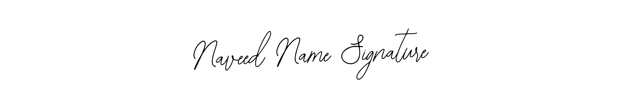 Use a signature maker to create a handwritten signature online. With this signature software, you can design (Bearetta-2O07w) your own signature for name Naveed Name Signature. Naveed Name Signature signature style 12 images and pictures png
