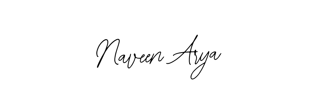 The best way (Bearetta-2O07w) to make a short signature is to pick only two or three words in your name. The name Naveen Arya include a total of six letters. For converting this name. Naveen Arya signature style 12 images and pictures png