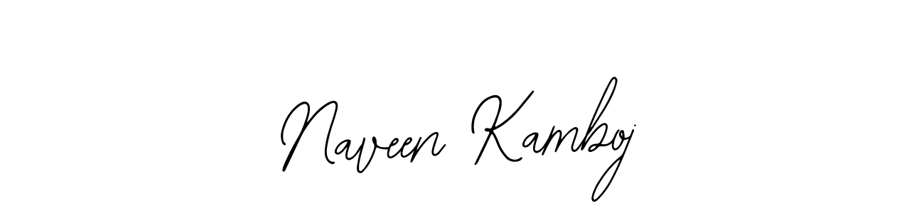 Naveen Kamboj stylish signature style. Best Handwritten Sign (Bearetta-2O07w) for my name. Handwritten Signature Collection Ideas for my name Naveen Kamboj. Naveen Kamboj signature style 12 images and pictures png