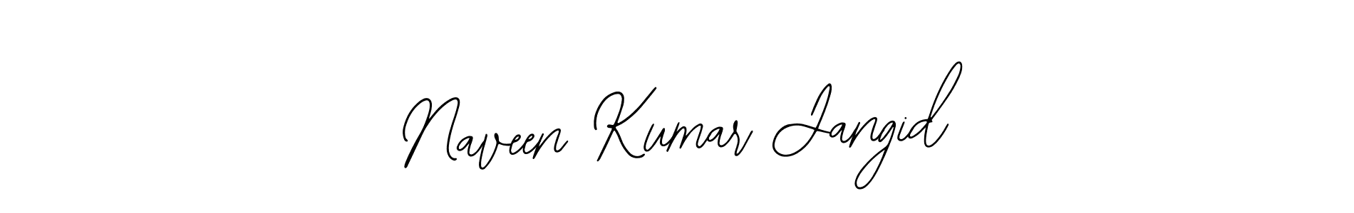 Naveen Kumar Jangid stylish signature style. Best Handwritten Sign (Bearetta-2O07w) for my name. Handwritten Signature Collection Ideas for my name Naveen Kumar Jangid. Naveen Kumar Jangid signature style 12 images and pictures png