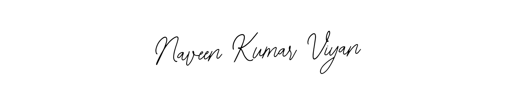 Create a beautiful signature design for name Naveen Kumar Viyan. With this signature (Bearetta-2O07w) fonts, you can make a handwritten signature for free. Naveen Kumar Viyan signature style 12 images and pictures png