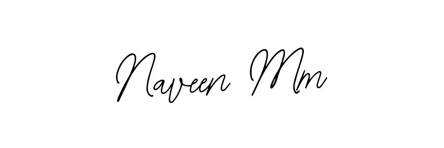 How to Draw Naveen Mm signature style? Bearetta-2O07w is a latest design signature styles for name Naveen Mm. Naveen Mm signature style 12 images and pictures png