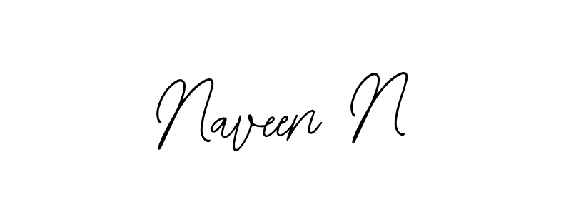 Make a beautiful signature design for name Naveen N. Use this online signature maker to create a handwritten signature for free. Naveen N signature style 12 images and pictures png