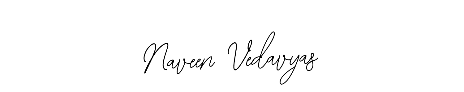 Make a beautiful signature design for name Naveen Vedavyas. Use this online signature maker to create a handwritten signature for free. Naveen Vedavyas signature style 12 images and pictures png