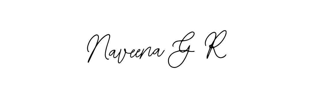 Similarly Bearetta-2O07w is the best handwritten signature design. Signature creator online .You can use it as an online autograph creator for name Naveena G R. Naveena G R signature style 12 images and pictures png
