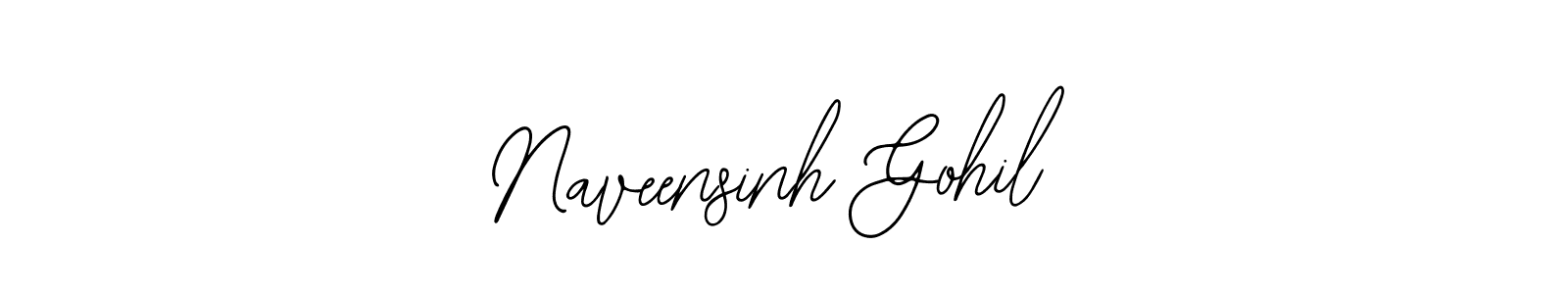 How to make Naveensinh Gohil signature? Bearetta-2O07w is a professional autograph style. Create handwritten signature for Naveensinh Gohil name. Naveensinh Gohil signature style 12 images and pictures png