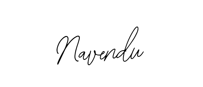 Also You can easily find your signature by using the search form. We will create Navendu name handwritten signature images for you free of cost using Bearetta-2O07w sign style. Navendu signature style 12 images and pictures png