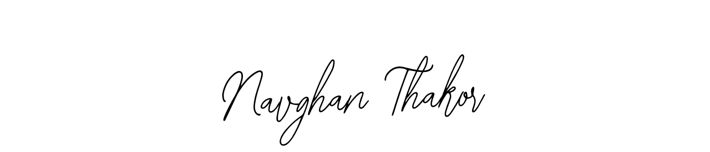 Use a signature maker to create a handwritten signature online. With this signature software, you can design (Bearetta-2O07w) your own signature for name Navghan Thakor. Navghan Thakor signature style 12 images and pictures png