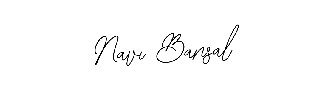 Similarly Bearetta-2O07w is the best handwritten signature design. Signature creator online .You can use it as an online autograph creator for name Navi Bansal. Navi Bansal signature style 12 images and pictures png