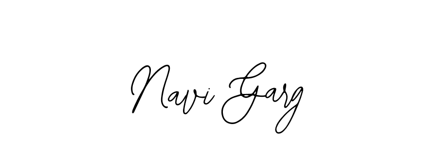 Use a signature maker to create a handwritten signature online. With this signature software, you can design (Bearetta-2O07w) your own signature for name Navi Garg. Navi Garg signature style 12 images and pictures png