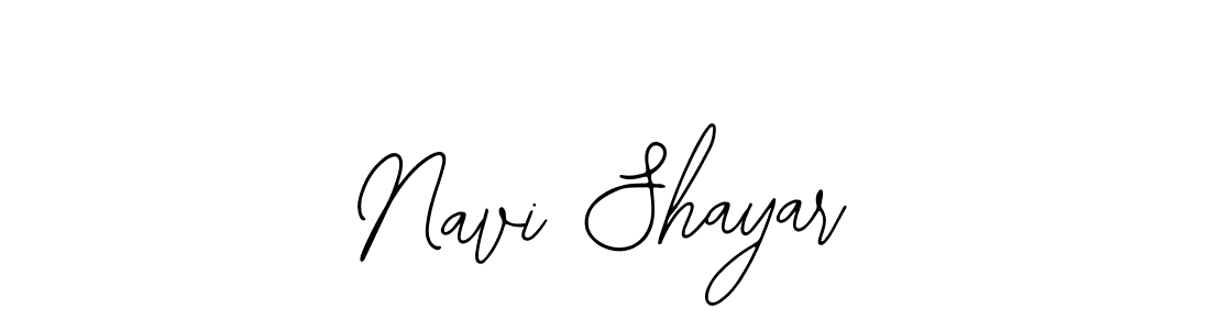 Also You can easily find your signature by using the search form. We will create Navi Shayar name handwritten signature images for you free of cost using Bearetta-2O07w sign style. Navi Shayar signature style 12 images and pictures png