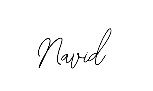 Also You can easily find your signature by using the search form. We will create Navid name handwritten signature images for you free of cost using Bearetta-2O07w sign style. Navid signature style 12 images and pictures png