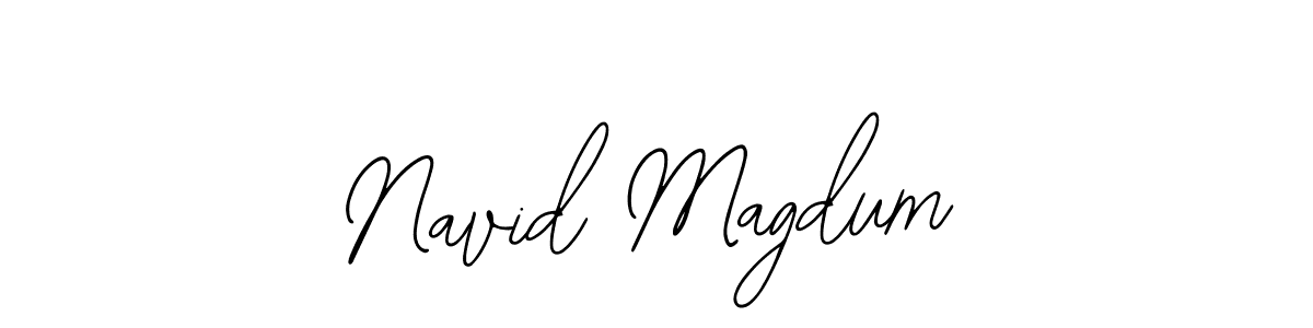 How to make Navid Magdum signature? Bearetta-2O07w is a professional autograph style. Create handwritten signature for Navid Magdum name. Navid Magdum signature style 12 images and pictures png