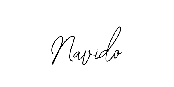 Also You can easily find your signature by using the search form. We will create Navido name handwritten signature images for you free of cost using Bearetta-2O07w sign style. Navido signature style 12 images and pictures png
