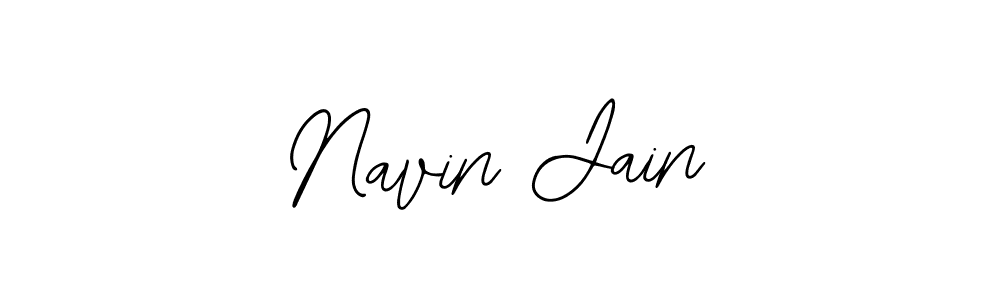 You should practise on your own different ways (Bearetta-2O07w) to write your name (Navin Jain) in signature. don't let someone else do it for you. Navin Jain signature style 12 images and pictures png