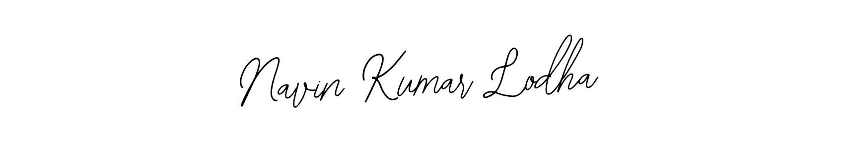 The best way (Bearetta-2O07w) to make a short signature is to pick only two or three words in your name. The name Navin Kumar Lodha include a total of six letters. For converting this name. Navin Kumar Lodha signature style 12 images and pictures png