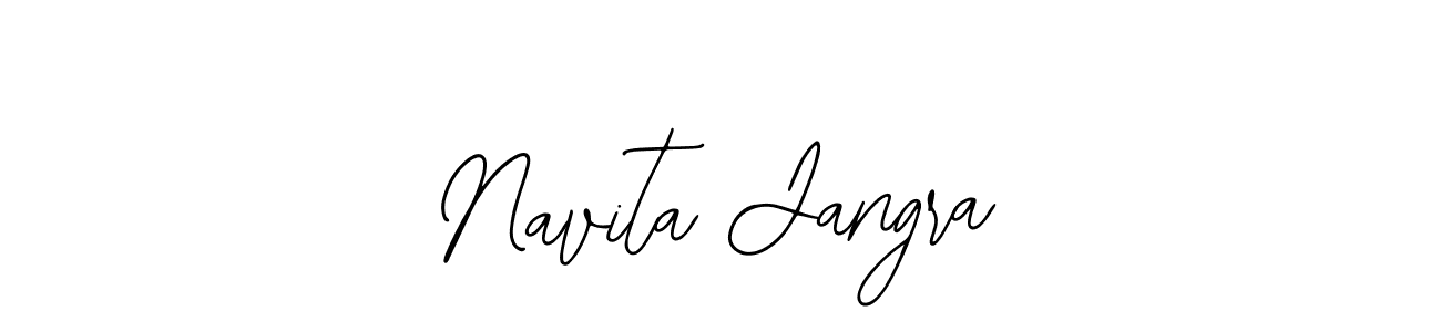 It looks lik you need a new signature style for name Navita Jangra. Design unique handwritten (Bearetta-2O07w) signature with our free signature maker in just a few clicks. Navita Jangra signature style 12 images and pictures png