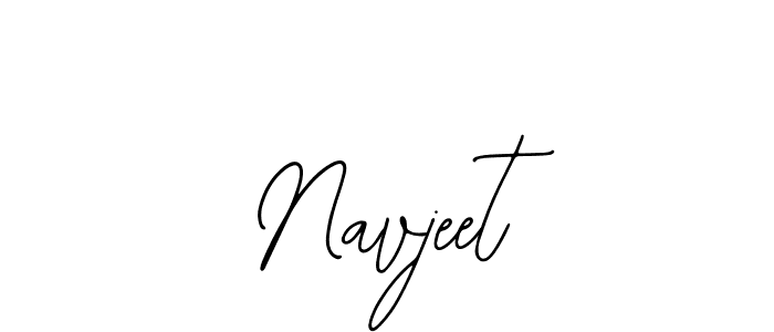 Design your own signature with our free online signature maker. With this signature software, you can create a handwritten (Bearetta-2O07w) signature for name Navjeet. Navjeet signature style 12 images and pictures png