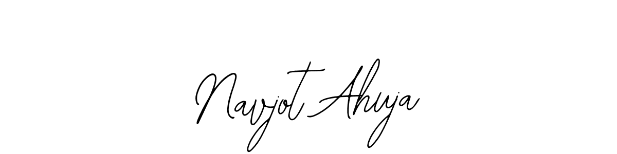 Make a beautiful signature design for name Navjot Ahuja. Use this online signature maker to create a handwritten signature for free. Navjot Ahuja signature style 12 images and pictures png