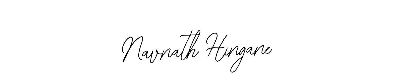 Make a beautiful signature design for name Navnath Hingane. With this signature (Bearetta-2O07w) style, you can create a handwritten signature for free. Navnath Hingane signature style 12 images and pictures png