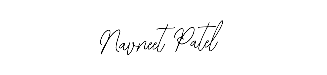 The best way (Bearetta-2O07w) to make a short signature is to pick only two or three words in your name. The name Navneet Patel include a total of six letters. For converting this name. Navneet Patel signature style 12 images and pictures png
