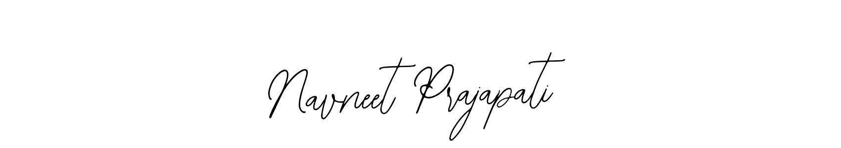 Navneet Prajapati stylish signature style. Best Handwritten Sign (Bearetta-2O07w) for my name. Handwritten Signature Collection Ideas for my name Navneet Prajapati. Navneet Prajapati signature style 12 images and pictures png