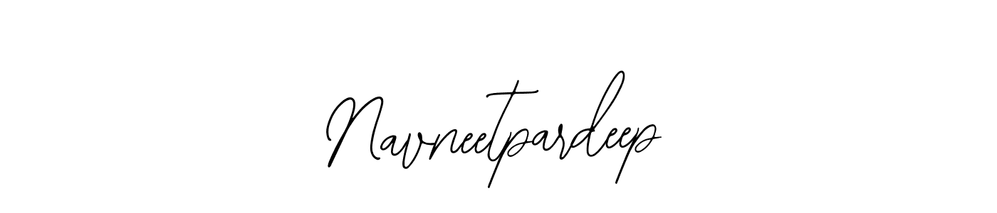 Use a signature maker to create a handwritten signature online. With this signature software, you can design (Bearetta-2O07w) your own signature for name Navneetpardeep. Navneetpardeep signature style 12 images and pictures png