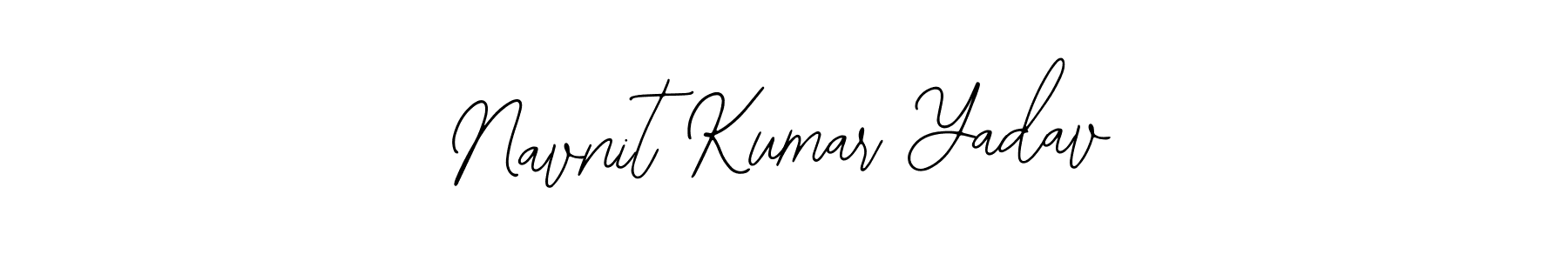 It looks lik you need a new signature style for name Navnit Kumar Yadav. Design unique handwritten (Bearetta-2O07w) signature with our free signature maker in just a few clicks. Navnit Kumar Yadav signature style 12 images and pictures png