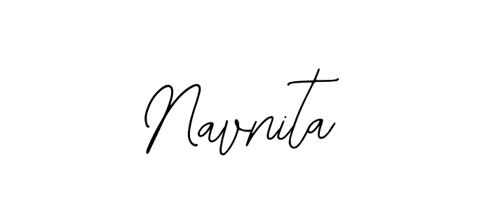 The best way (Bearetta-2O07w) to make a short signature is to pick only two or three words in your name. The name Navnita include a total of six letters. For converting this name. Navnita signature style 12 images and pictures png