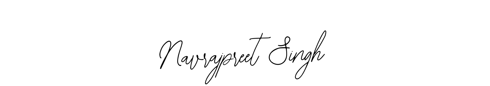 How to make Navrajpreet Singh name signature. Use Bearetta-2O07w style for creating short signs online. This is the latest handwritten sign. Navrajpreet Singh signature style 12 images and pictures png