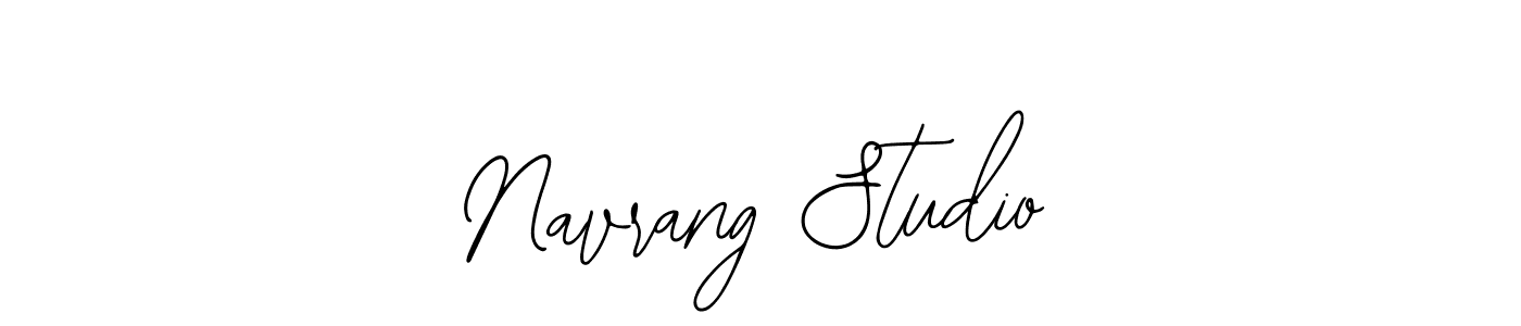 Create a beautiful signature design for name Navrang Studio. With this signature (Bearetta-2O07w) fonts, you can make a handwritten signature for free. Navrang Studio signature style 12 images and pictures png