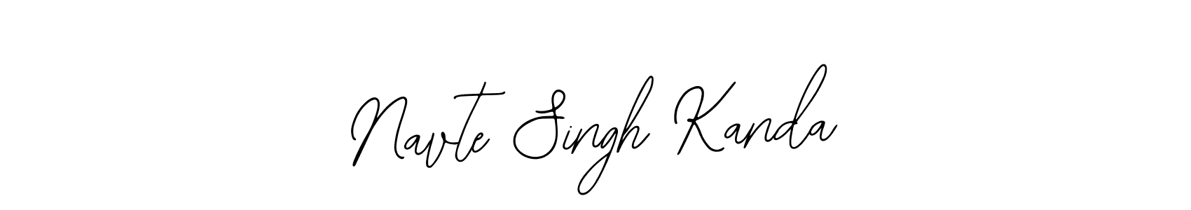 Use a signature maker to create a handwritten signature online. With this signature software, you can design (Bearetta-2O07w) your own signature for name Navte Singh Kanda. Navte Singh Kanda signature style 12 images and pictures png