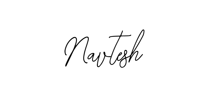 How to make Navtesh name signature. Use Bearetta-2O07w style for creating short signs online. This is the latest handwritten sign. Navtesh signature style 12 images and pictures png