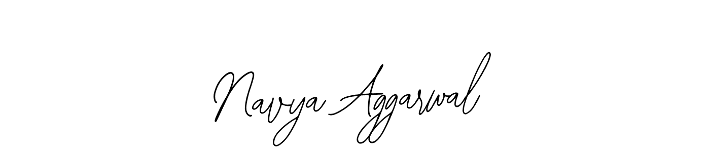 Bearetta-2O07w is a professional signature style that is perfect for those who want to add a touch of class to their signature. It is also a great choice for those who want to make their signature more unique. Get Navya Aggarwal name to fancy signature for free. Navya Aggarwal signature style 12 images and pictures png