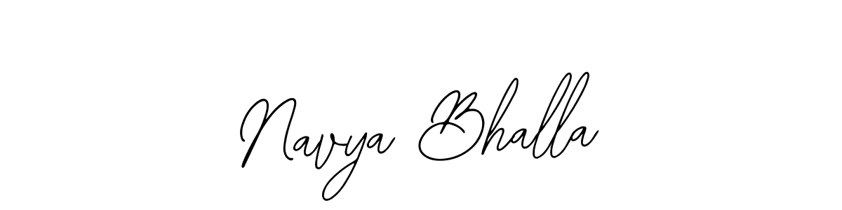 It looks lik you need a new signature style for name Navya Bhalla. Design unique handwritten (Bearetta-2O07w) signature with our free signature maker in just a few clicks. Navya Bhalla signature style 12 images and pictures png
