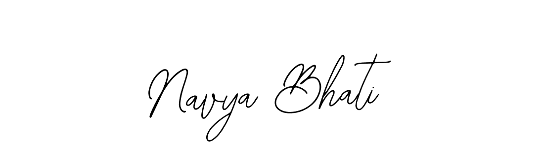 Best and Professional Signature Style for Navya Bhati. Bearetta-2O07w Best Signature Style Collection. Navya Bhati signature style 12 images and pictures png