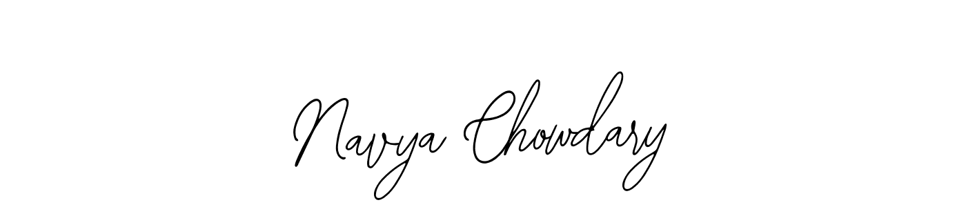 Best and Professional Signature Style for Navya Chowdary. Bearetta-2O07w Best Signature Style Collection. Navya Chowdary signature style 12 images and pictures png