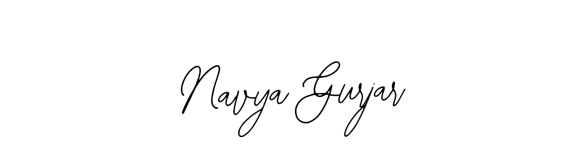 This is the best signature style for the Navya Gurjar name. Also you like these signature font (Bearetta-2O07w). Mix name signature. Navya Gurjar signature style 12 images and pictures png